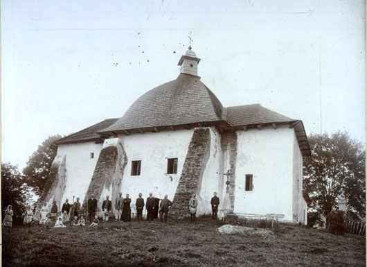 Murowana cerkiew w Uluczu