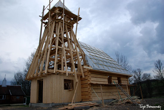 Wola Michowa - budowa kościoła
