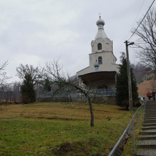 osadne2011c Osadne (Bieszczady słowackie), cerkiew prawosławna z roku 1930, 2011 (foto: P. Szechyński)