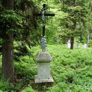 220529cment5 Jawornik, cmentarz greckokatolicki, 2006 (foto: P. Szechyński)