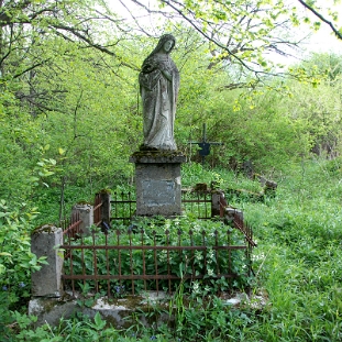 kalnica2009c Kalnica, cmentarz, rok 2009, grób Marii Kasztaniukowej (foto: P. Szechyński)