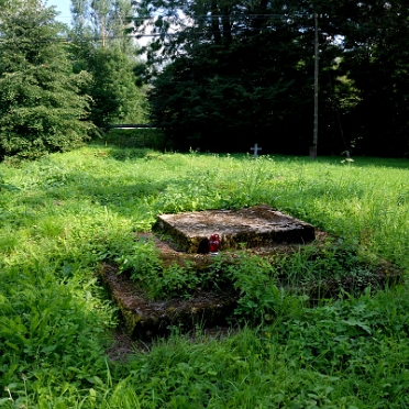 Wołkowyja, cmentarz i miejsce po cerkwi