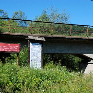 duszatyn2014c Duszatyn, most kolejki wąskotorowej, 2014 (foto: P. Szechyński)