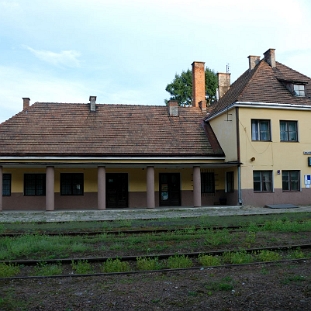 komancza2012n Komańcza, stacja kolejowa, 2012 (foto: P. Szechyński)
