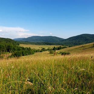 wmichowa2013c Wola Michowa, widok na dolinę Maniówki (foto: P. Szechyński)