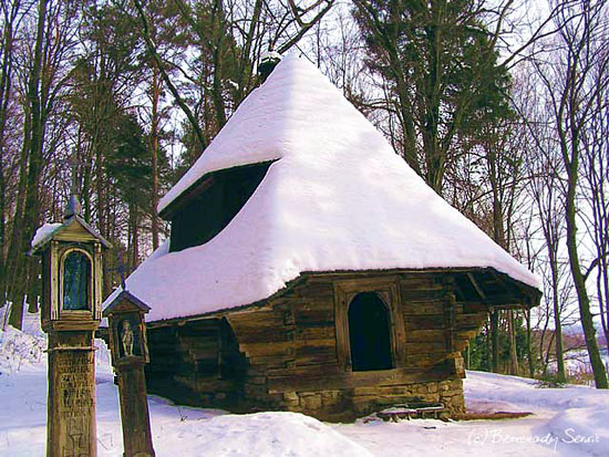 Cerkiew z Rosolina zimą