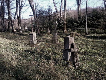 Cmentarz cerkiewny w Dwerniku