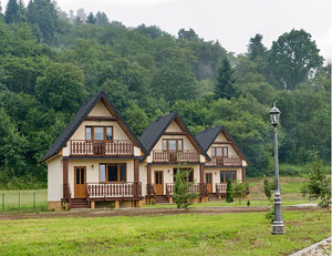 Domki De Luxe w Huzeleach
