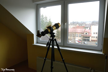 Lesko. Coronado SolarMax 60, teleskop do obserwacji Słońca