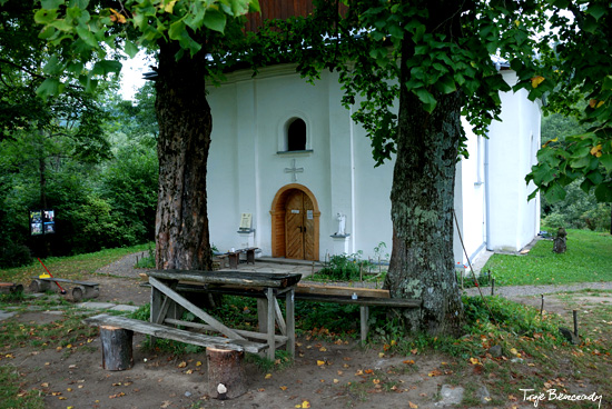 Cerkiew w Łopience, lato 2017
