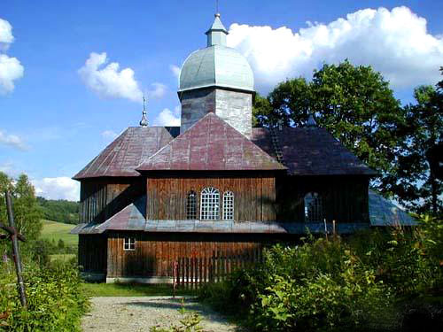 Cerkiew w Hoszowczyku przed remontem, lato 2002