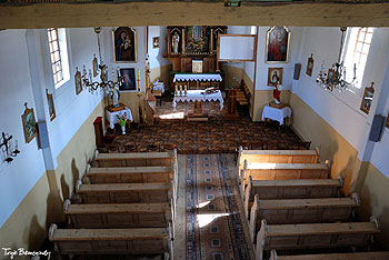 Cerkiew w Polanie, wnętrze