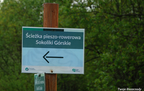 Oznakowanie ścieżki Sokoliki
