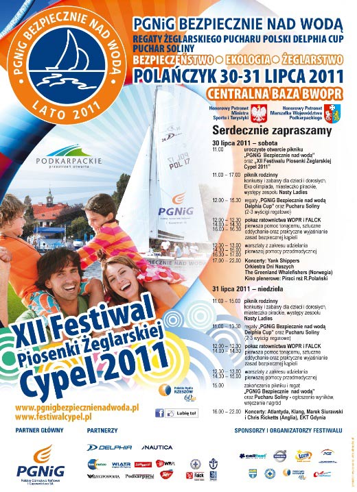 XII Festiwal Piosenki Żeglarskiej Cypel 2011