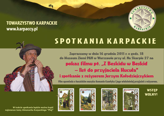 Plakat - spotkania karpackie