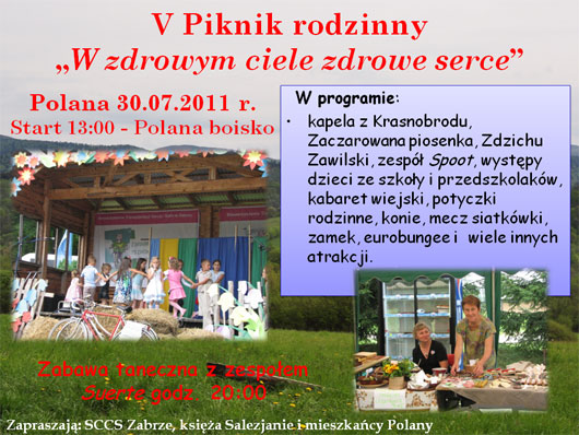piknik w Polanie, plakat>