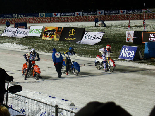 Ice Speedway 2012 w Sanoku