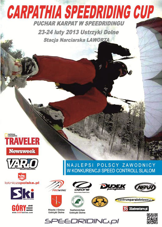 speedriding cup 2013 - plakat