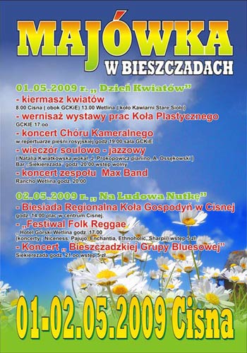 Majówka plakat