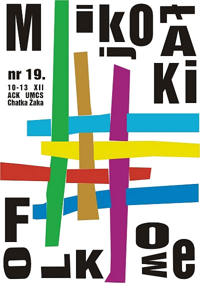 Mikołajki folkowe - plakat