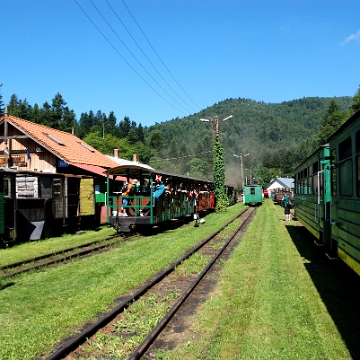 kolejka2013k Bieszczadzka Kolejka Leśna, Majdan 2013 (foto: P. Szechyński)