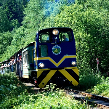 kolejka2019a Bieszczadzka Kolejka Leśna, Cisna / Zamoście, 2020 (foto: P. Szechyński)