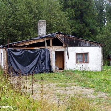 schron1 Nieistniejący schron BdPN "Nad Negrylowym" w trakcie rozbiórki (foto: P. Szechyński)