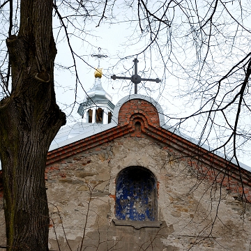 DSC_0007 Baligród, cerkiew, kwiecień 2010 (fot. P. Szechyński)