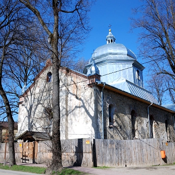 DSC_0090 Baligród, cerkiew, kwiecień 2010 (fot. P. Szechyński)