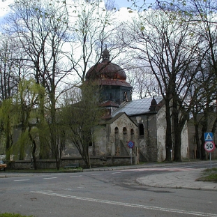P1010007 Baligród cerkiew, 2003 (fot. P. Szechyński)