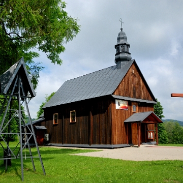 band1 Bandrów Narodowy, dawna cerkiew, ob. kościół rzymskokatolicki, 2020 (foto: P. Szechyński)