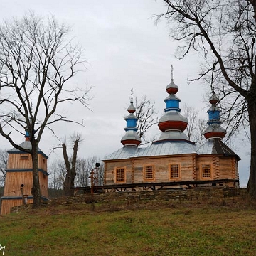 191156komancza6 Komańcza cerkiew, 1 grudzień 2009 (foto: P. Szechyński)