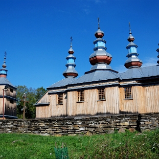 DSC_003333 Komańcza, cerkiew prawosławna, stan na 08.2017 (foto: P. Szechyński)