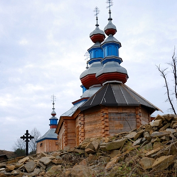 DSC_0319 Komańcza cerkiew, 1 grudzień 2009 (foto: P. Szechyński)