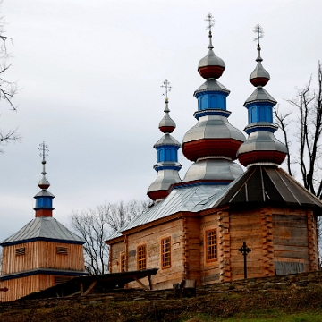 DSC_0315 Komańcza cerkiew, 1 grudzień 2009 (foto: P. Szechyński)