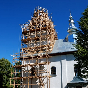 smol1 Smolnik nad Osławą, cerkiew w trakcie remontu, 2013 (foto: P. Szechyński)