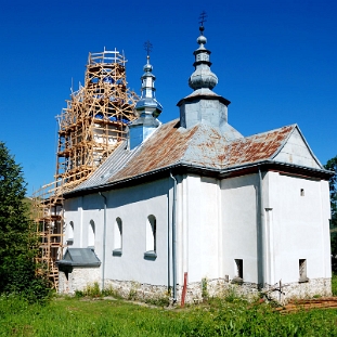 smolnik2013m Smolnik nad Osławą, cerkiew w trakcie remontu, 2013 (foto: P. Szechyński)