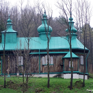 szczawne2008a Szczawne, cerkiew greckokatolicka z lat 1888-1889, obecnie cerkiew prawosławna, 2008 (fot. P. Szechyński)