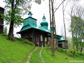 szczawne2005b Szczawne, cerkiew greckokatolicka z 1888/89r. obecnie cerkiew prawosławna, 2005 (fot. P. Szechyński)
