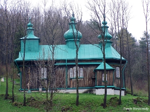 szczawne2008a Szczawne, cerkiew greckokatolicka z lat 1888-1889, obecnie cerkiew prawosławna, 2008 (fot. P. Szechyński)