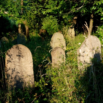 DSC_0010 Baligród, kirkut, macewy, stan na rok 2018 (foto: P. Szechyński)