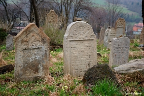 DSC_0252 Baligród, kirkut, macewy, stan na rok 2010 (foto: P. Szechyński)