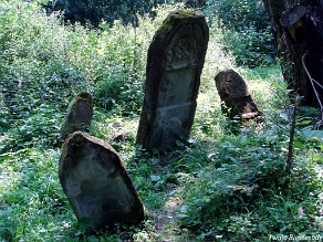 P7220023 Baligród, kirkut, macewy, stan na rok 2006 (foto: P. Szechyński)