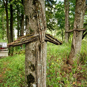 lupkow2010d Łupków, cmentarz greckokatolicki, 2010 (foto: P. Szechyński)