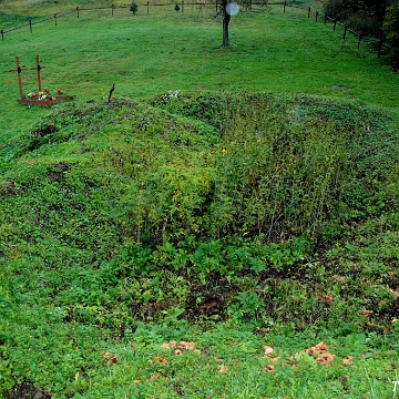 zernica2014j Żernica Niżna, cmentarz i miejsce po cerkwi, 2014 (foto: P. Szechyński)