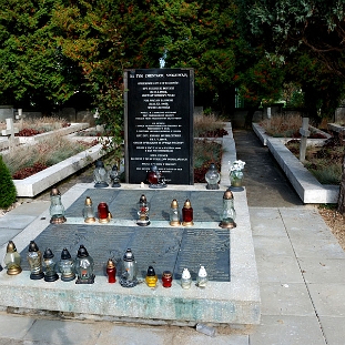 04d Cmentarz wojskowy żołnierzy polskich i radzieckich w Baligrodzie, 2014 (foto: P. Szechyński)