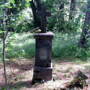 ben16 Beniowa, cmentarz, nagrobek Oleksija Durkota rok 2006 (fot. P. Szechyński)