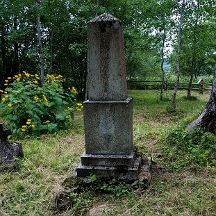 dzwin1 Dźwiniacz Górny, cmentarz, nagrobek J. Pisarczukowej, 2016 (foto: P. Szechyński)