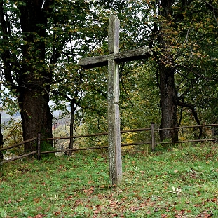 luh3 Łuh, cmentarz i miejsce po cerkwi, 2014 (foto: P. Szechyński)