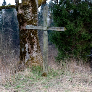 sokolowa2014b Sokołowa Wola, cmentarz i krzyż na pamiątkę Chrztu Rusi, 2014 (foto: P. Szechyński)